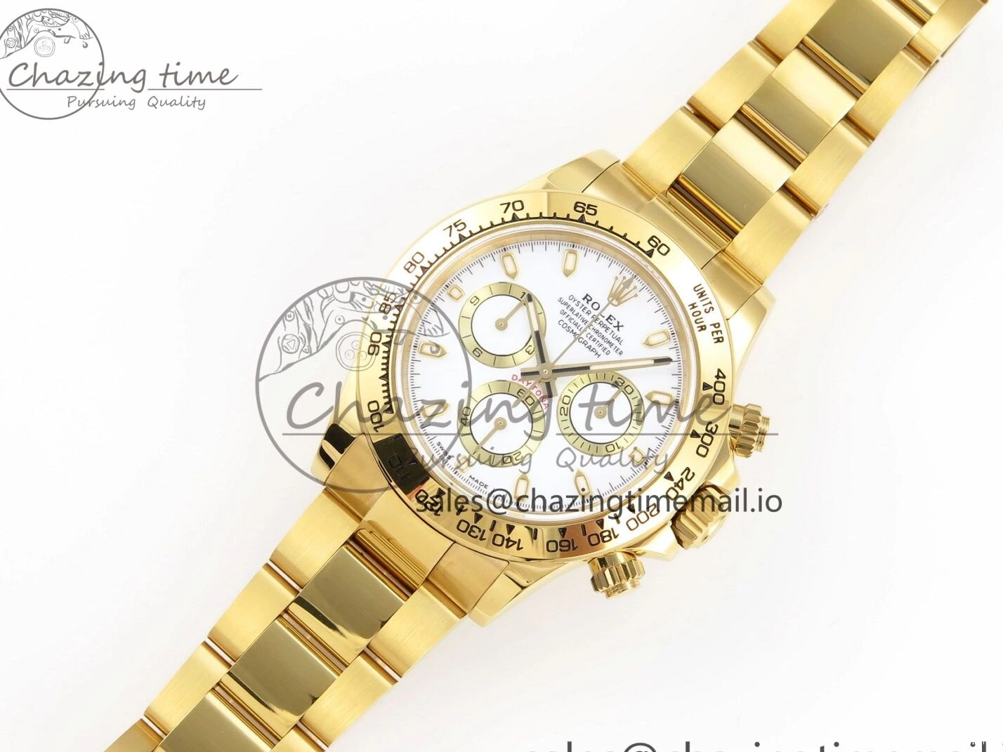 MiroTime 0509 Daytona 116508 KING 1:1 Best Edition White Dial on YG Bracelet SH Contemporary 1902